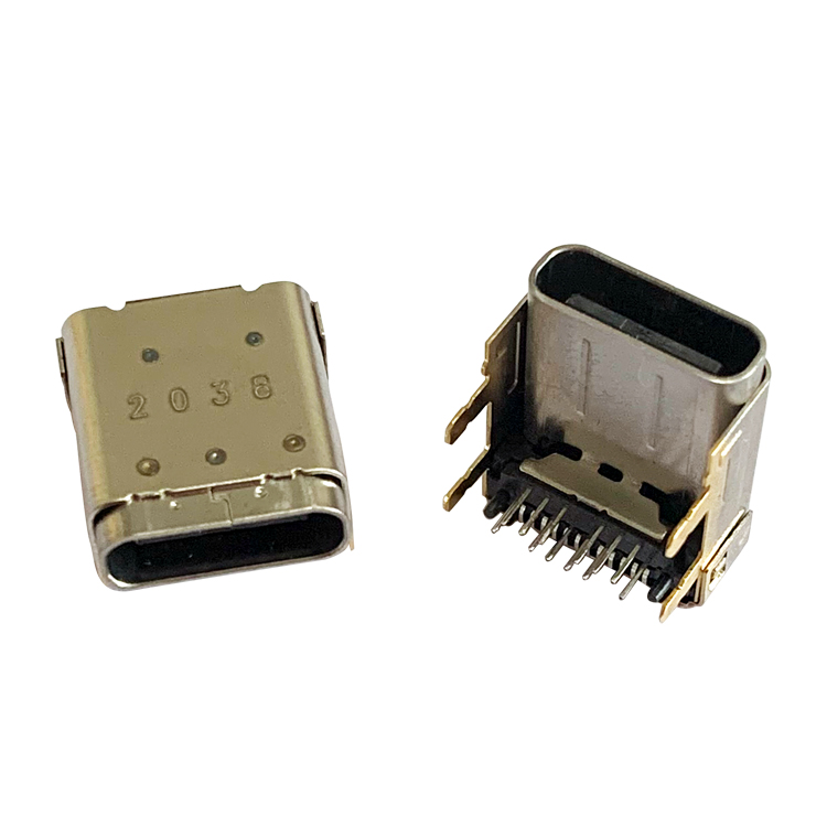 US -CF-SMD-022-HB Tipo C USB3.1 DISPO DEL CONECTOR MUSERO DE 24 PIN+SMT