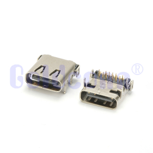 CF169-24LLB12R-02 TIPO C TID USB 24 pin de conector femenino+SMT
